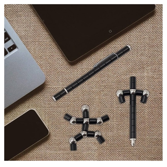 Magnetic Fidget Pen, Cool Fidget Toys，Perfect for Stress Relief & Focus NEW - Picture 5 of 6
